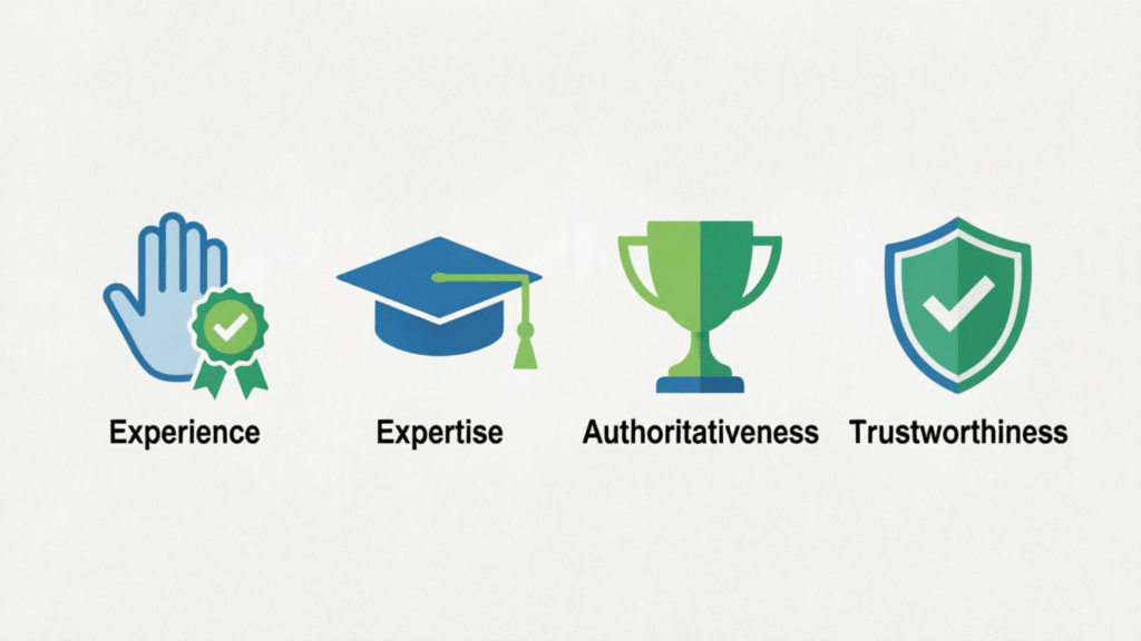 eeat seo four elements